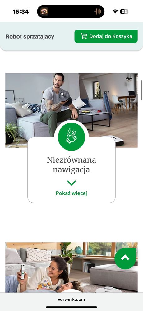 Robot sprzątający Kobold VR7