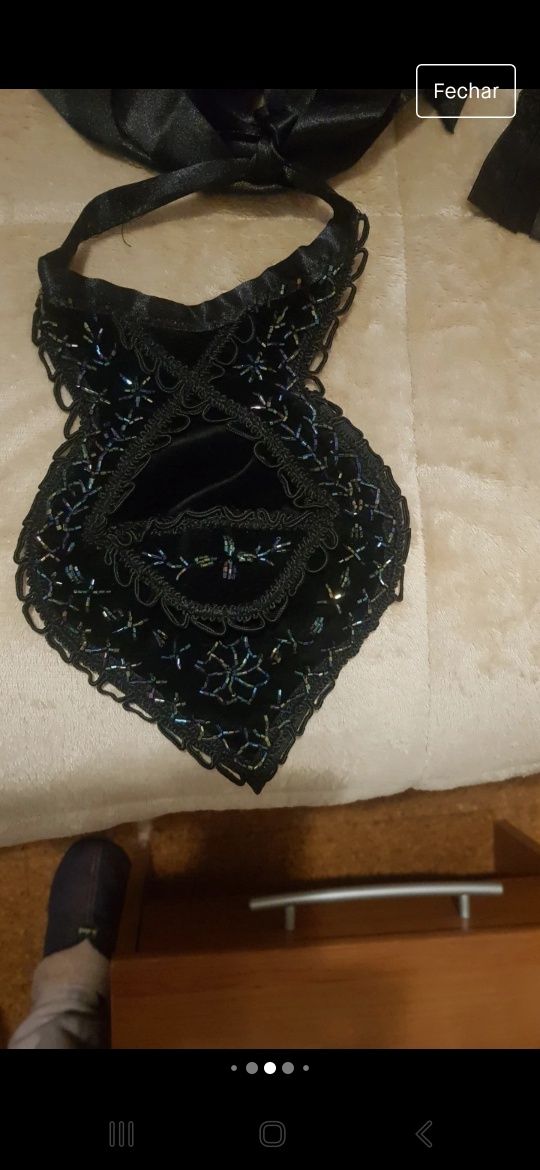Traje folclore mordoma minhoto 36/38, todo bordado à mão