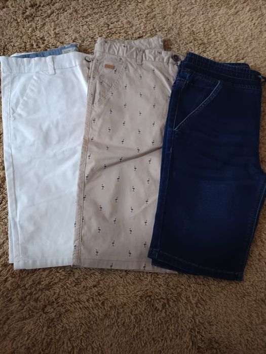 3 pares de calções