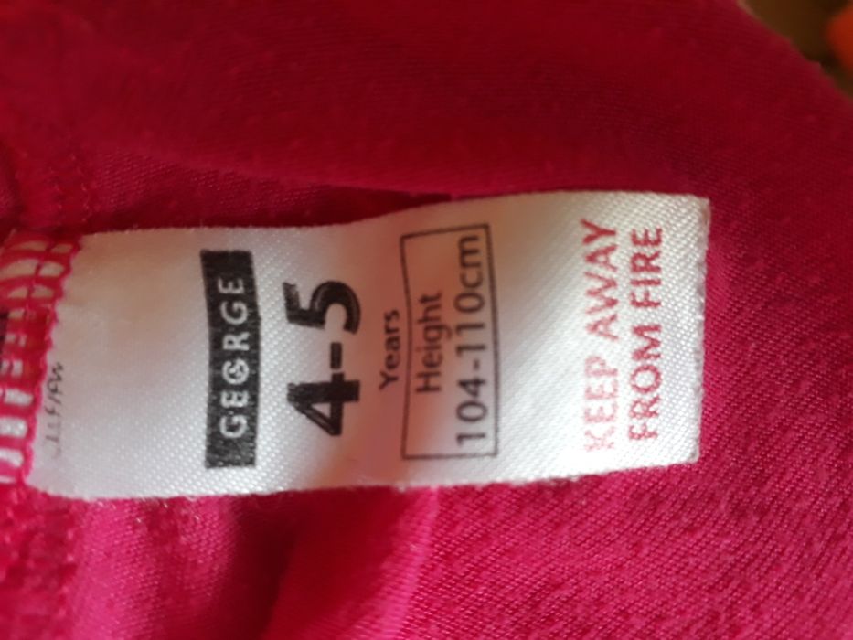 Tunika George 4-5 lat z cekinami