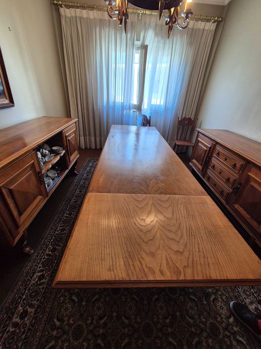 mobiliário de sala de jantar olaio – anos 60 – conjunto completo