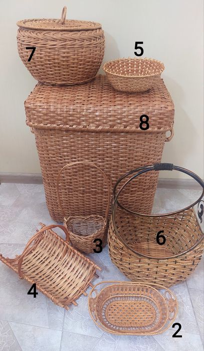 корзинки из лозы