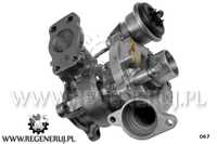 Turbosprężarka BorgWarner KKK Citroen Xsara 1.4 HDi 68KM 8HX (DV4TD)