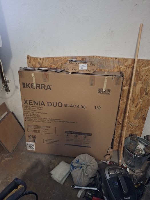 Xenia duo black brodzik