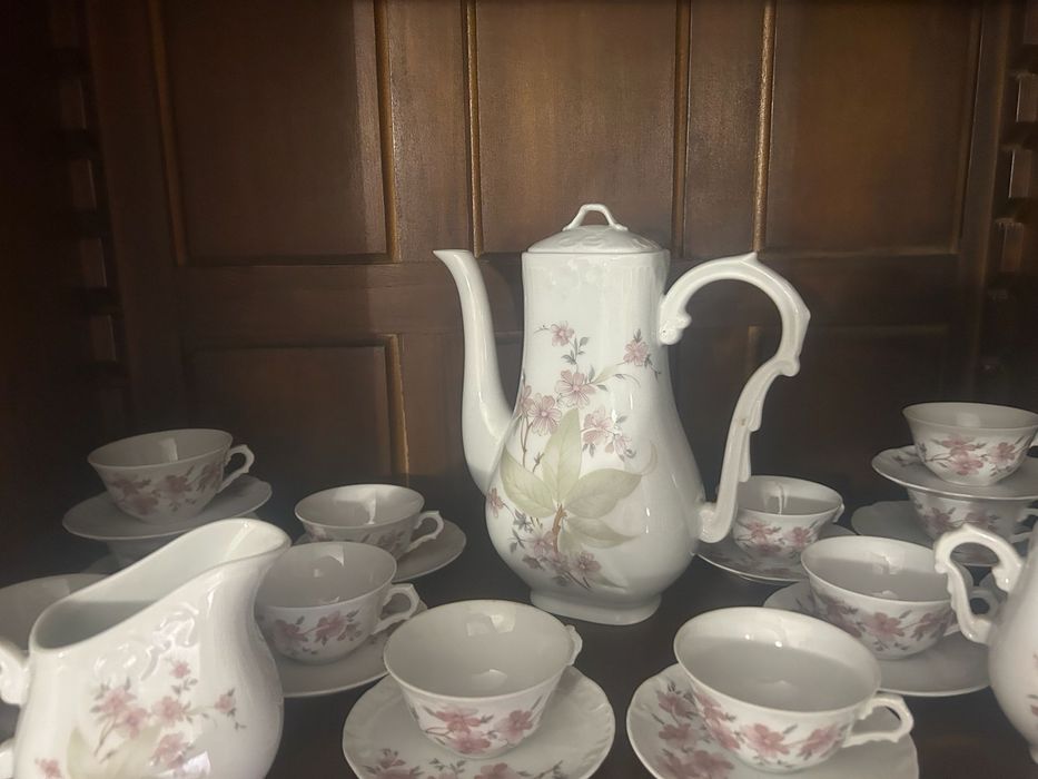 Serviço chá de porcelana da Vista Alegre