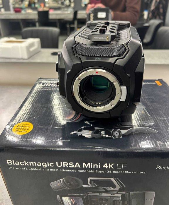 BlackMagic Design URSA Mini 4K Cinema Camera with Canon EF Mount