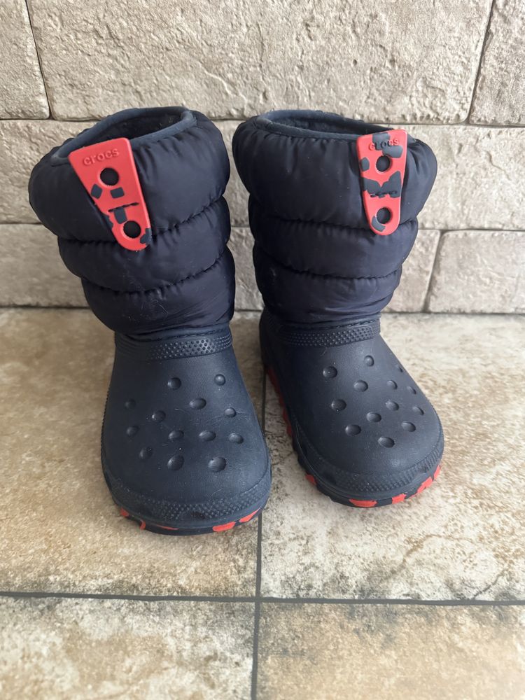 Зимові чоботи crocs 9с