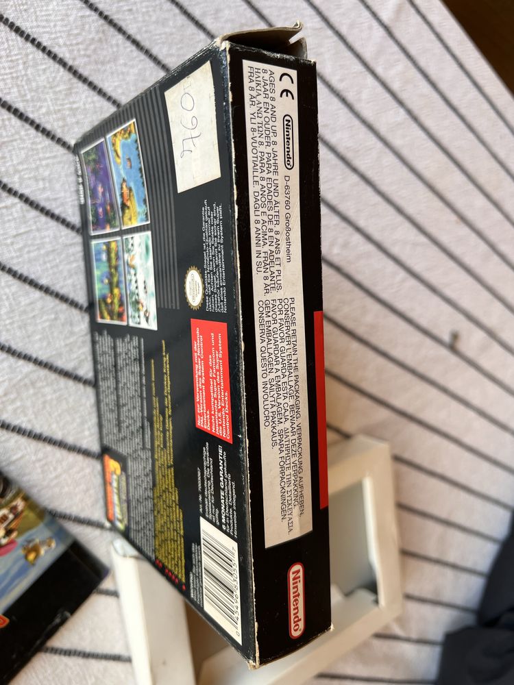 Gra Donkey Kong Country 3 Super Nintendo PAL version SNES
