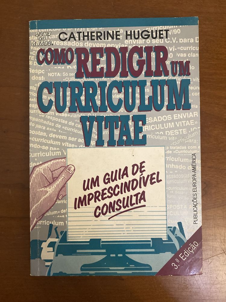 Livro de Como Redigir um Curriculum Vitae