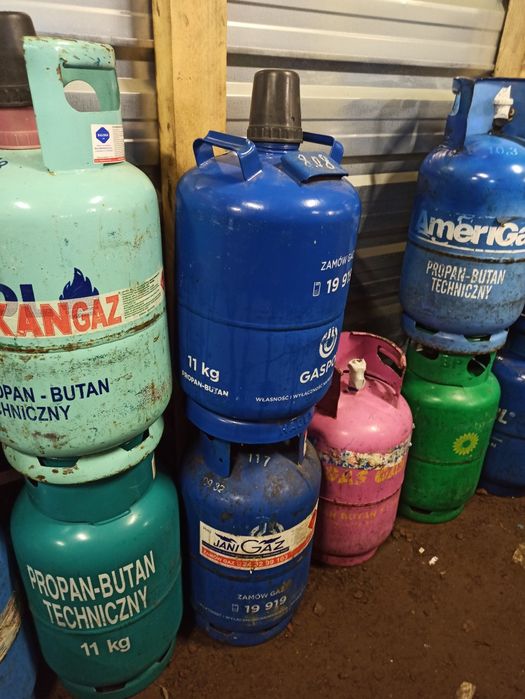 Wymiana butli propan butan 11kg