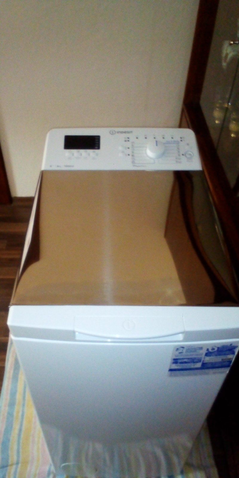 Верхня кришка дверцят люка для пральної машини Whirlpool