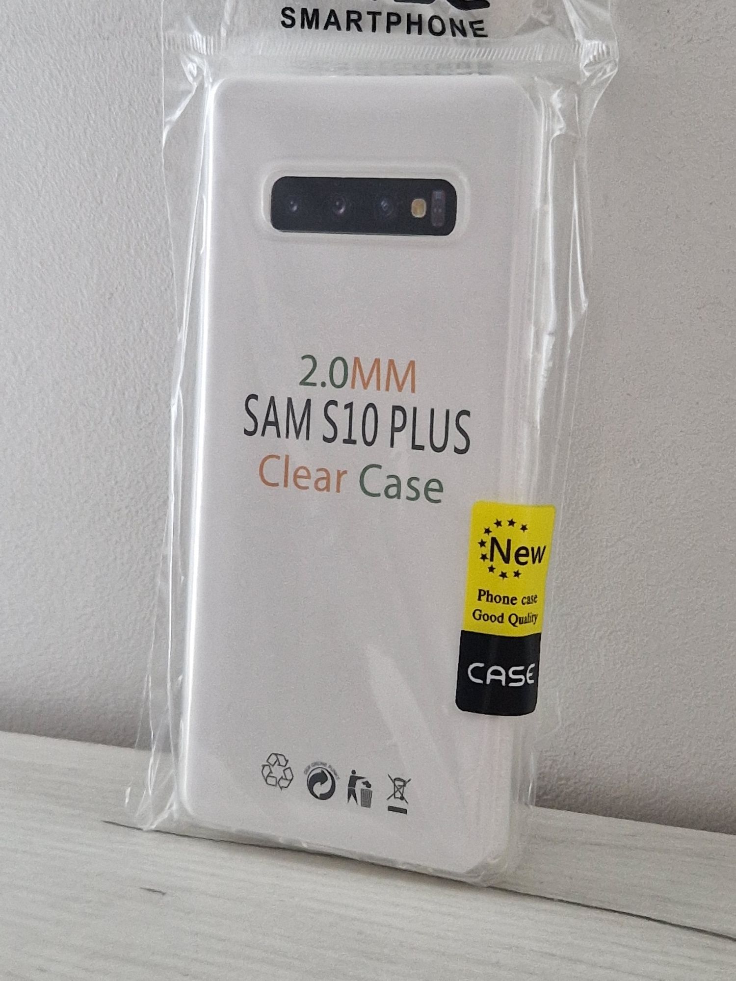 Back Case 2 mm Perfect do SAMSUNG GALAXY S10 PLUS Przezroczysty