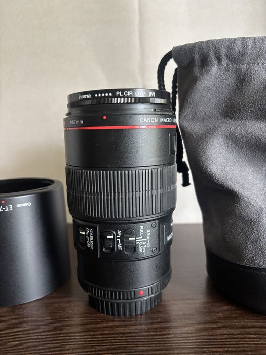 Obiektyw Canon EF MACRO LENS EF 100mm 1:2.8 L IS USM