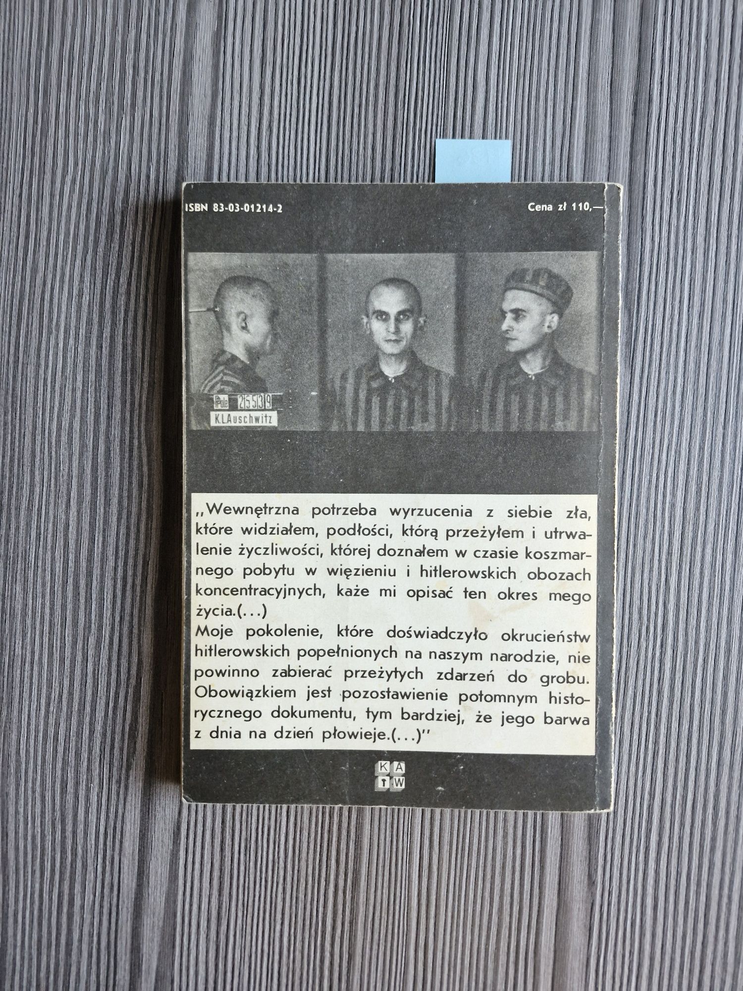 7796. "Uspokoić sen" Kazimierz Tymiński