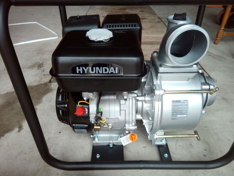 Мотопомпа для брудної води HYUNDAI HYT100,80м.куб/год,шланг 100мм НОВА