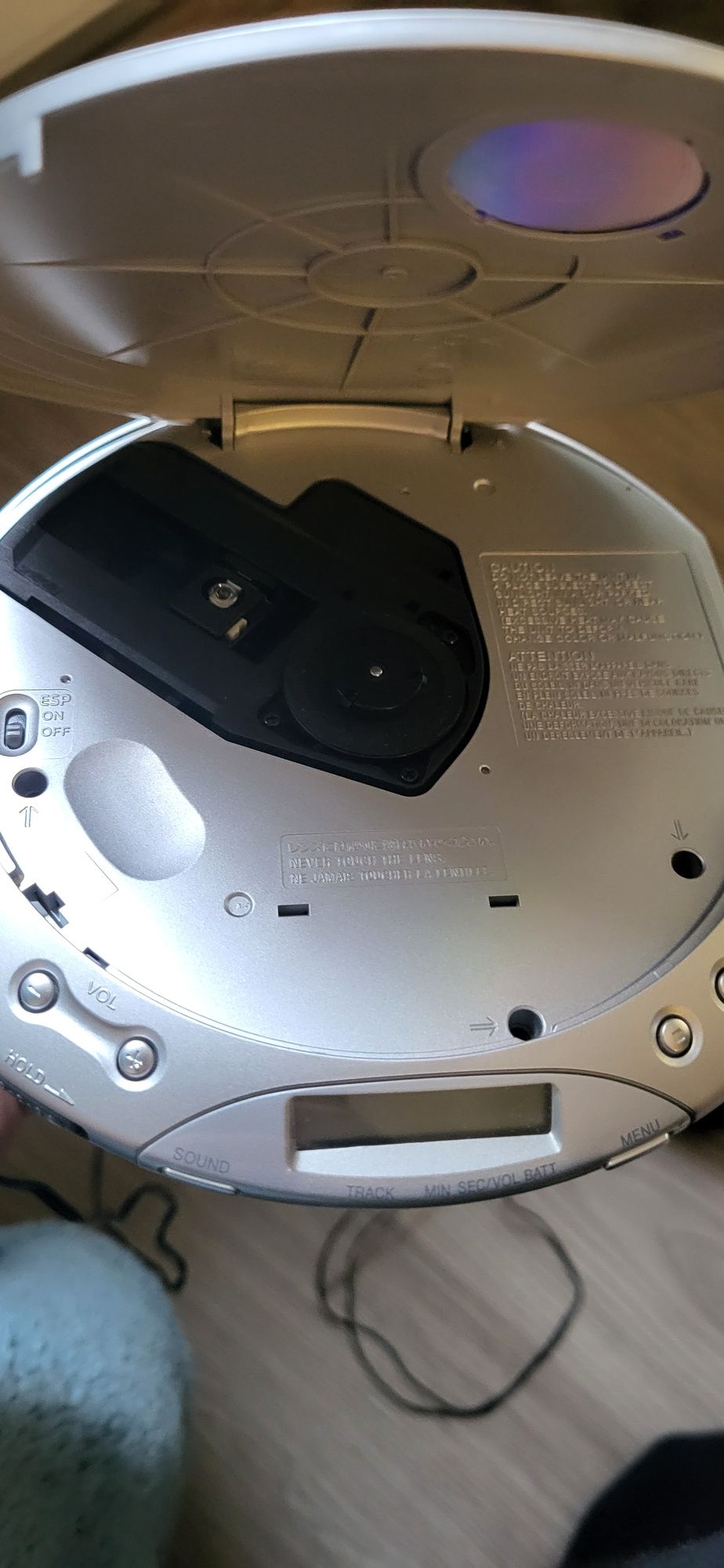 Discman sony walkman d-e351 sluchawki Philips