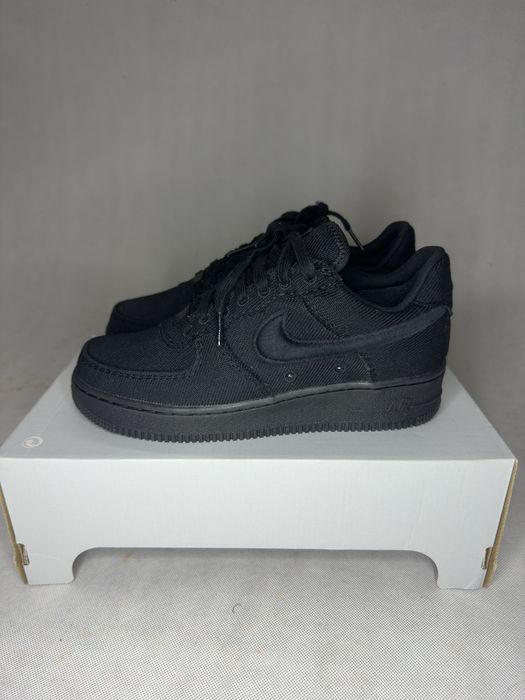 Buty Sportowe Nike Air Force 1 low canvas 40 czarne