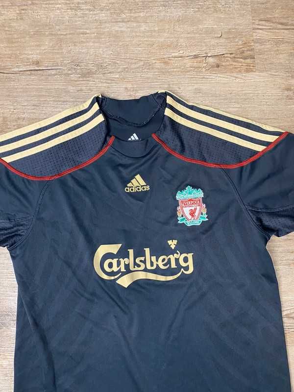 Koszulka piłkarska Liverpool Carlsberg Adidas rozmiar 10/11yrs