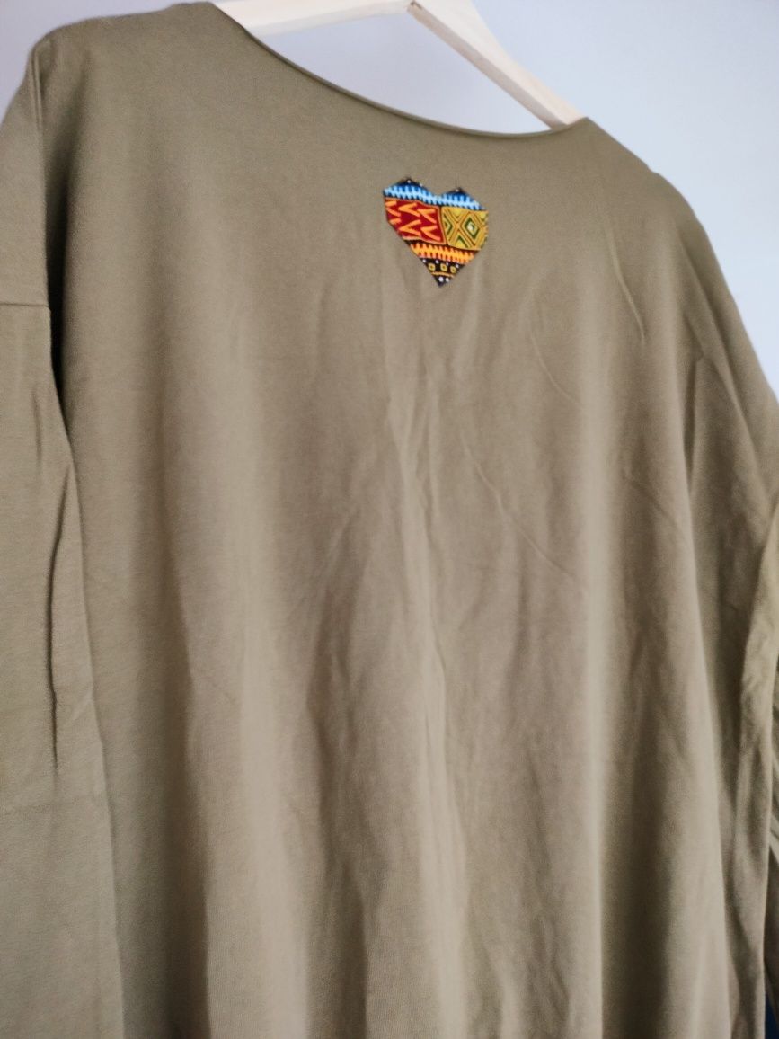 Sukienka KOKOworld oversize khaki