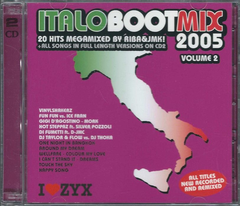 Zestaw 3 CD Italo Boot Mix