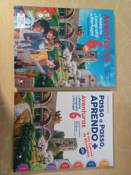 Aventuras na História e Geografia de Portugal 6 - versão professor