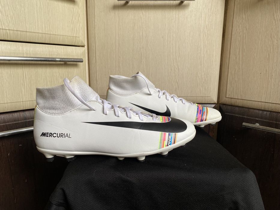 Мужские футбольные Бутсы копы Nike Mercurial CR7 SUPERFLY 6 Club MG
