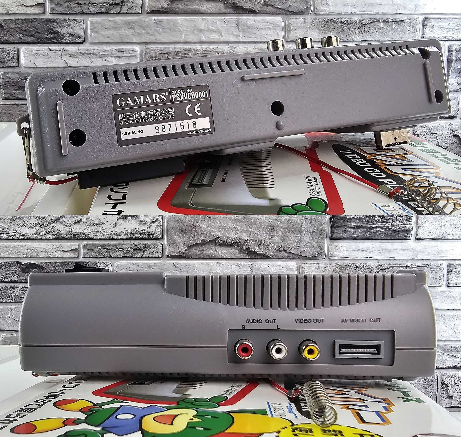 Karat Video CD Player dla PlayStation 1 zestaw jak NOWY
