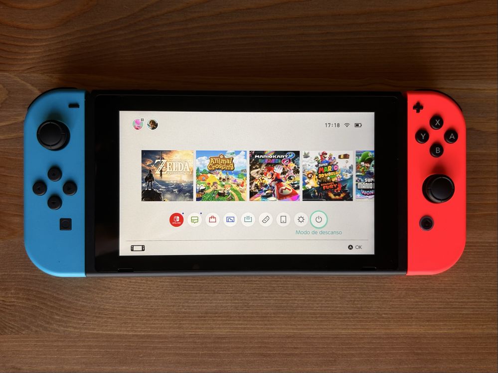 Nintendo Switch + 2 Jogos | Ótimo Estado