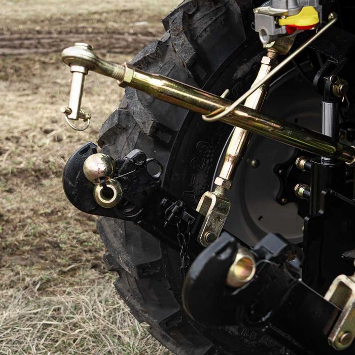 Мінітрактор Скаут ТЕ-504 з кабіною, кондиціонером /Реверс / 4х4