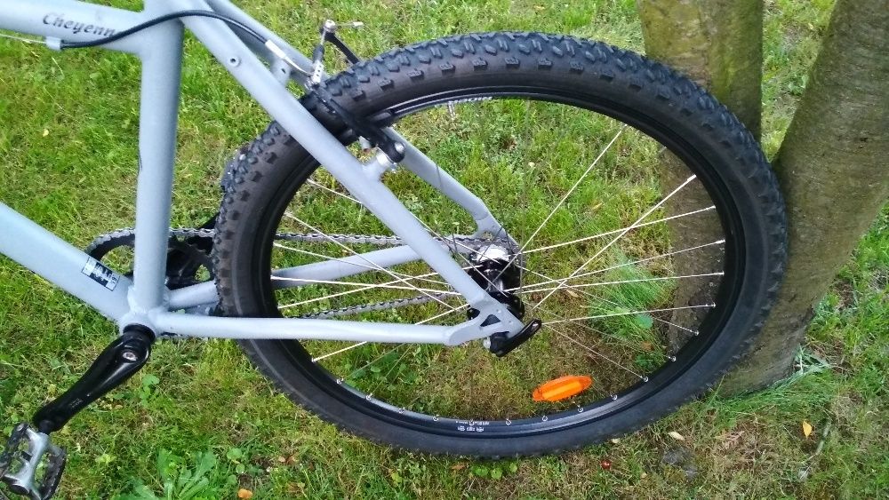 Rower single speed fixed gravel wyprawowy MBK Cheyenne 28" 26" flip