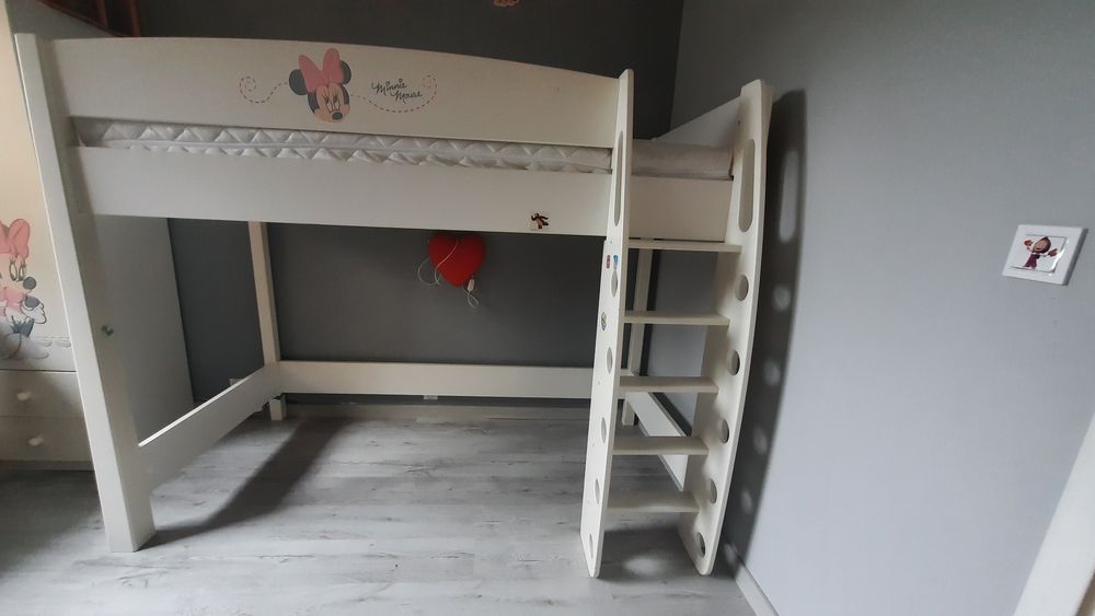 Zestaw mebli Minnie meblik łóżko+ szafa