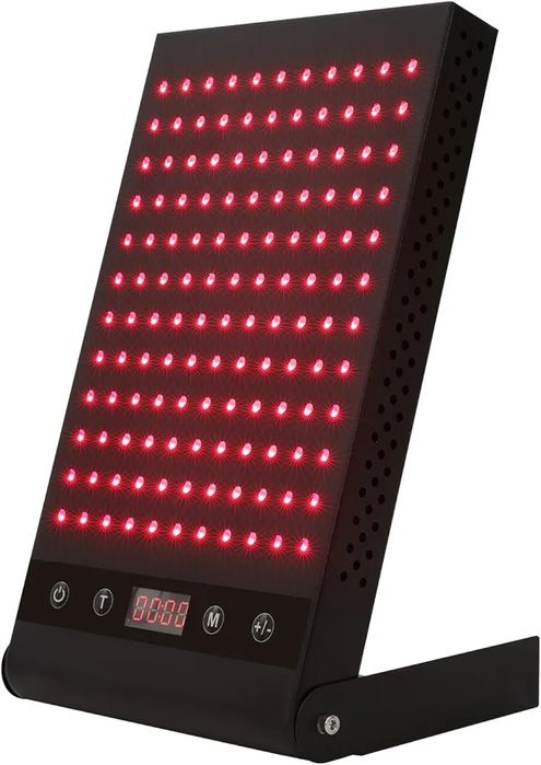 Dispositivo de terapia de luz vermelha, painel de rosto da lâmpada de