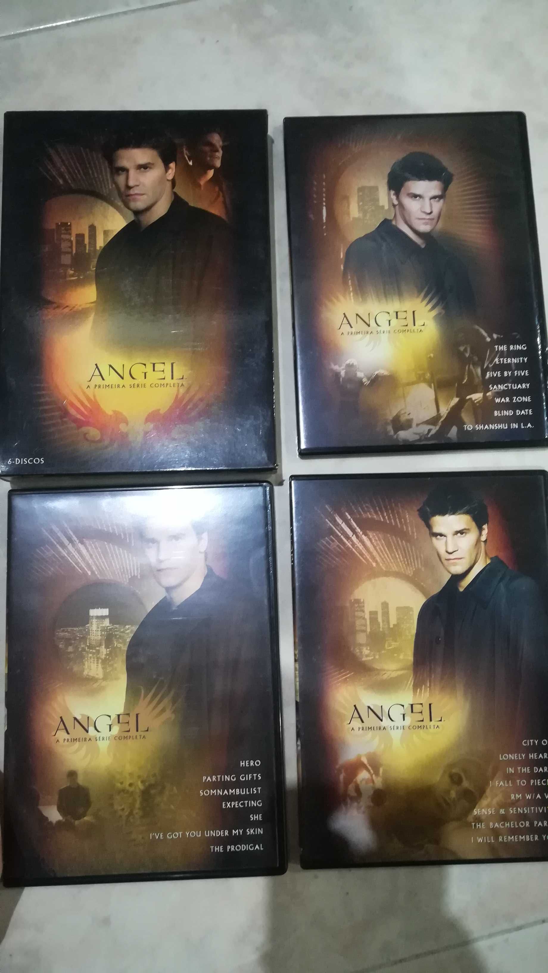 Angel - temporada 1 completa - série de culto de Joss Whedon