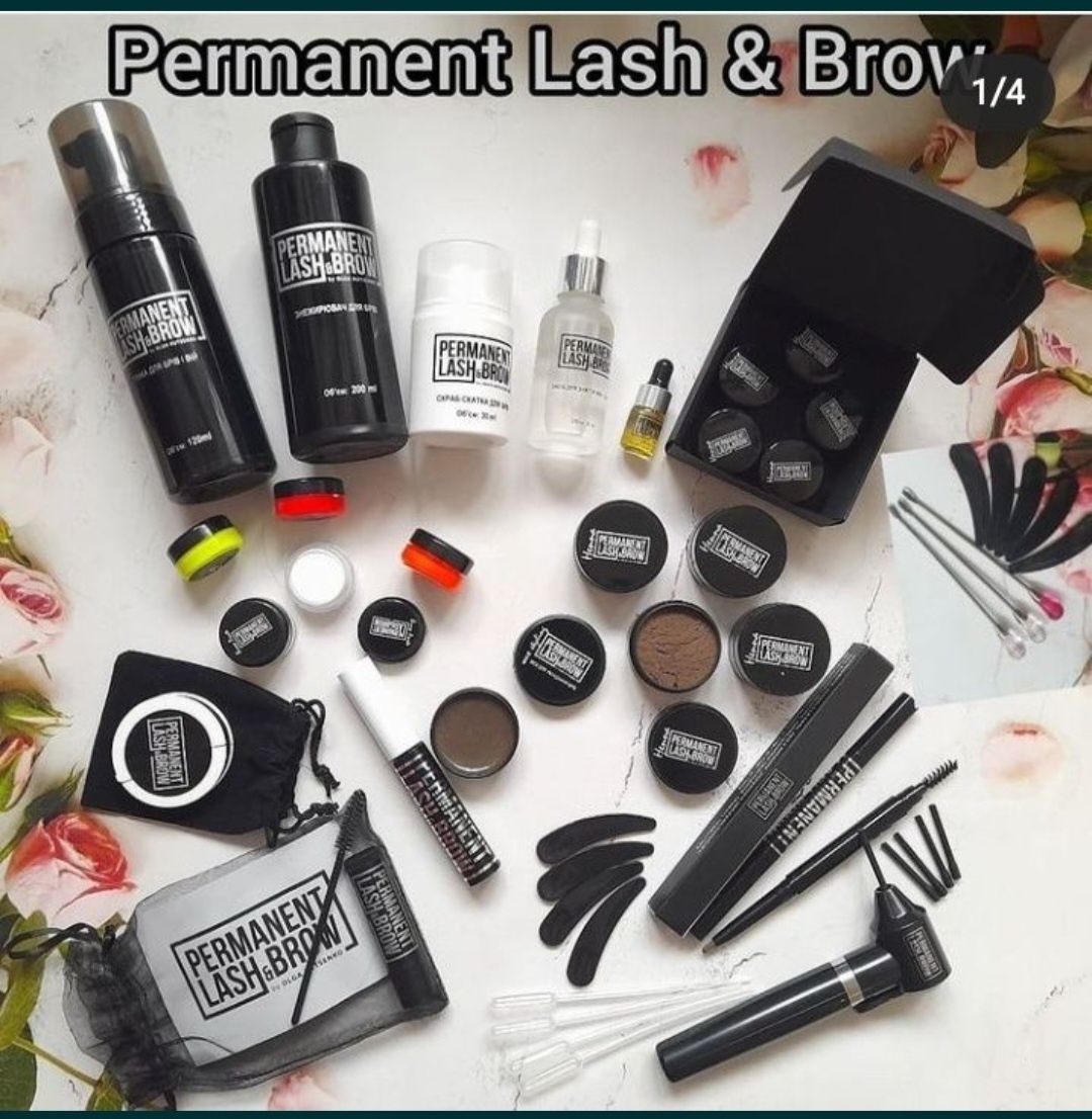 Рermanent lash &brow , хна для брів , бров паста , перманент