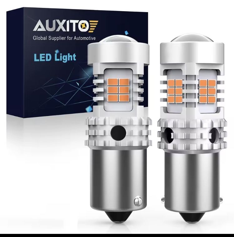 Лампы поворотника желтые AUXITO BAU15S PY21W 1156