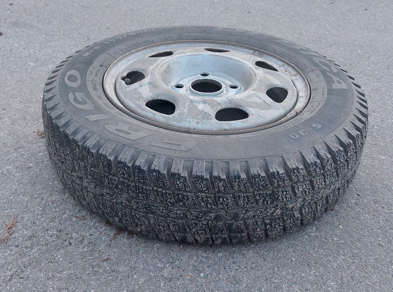 Dębica Frigo 155/80 R13 z Felgami 3 szt.