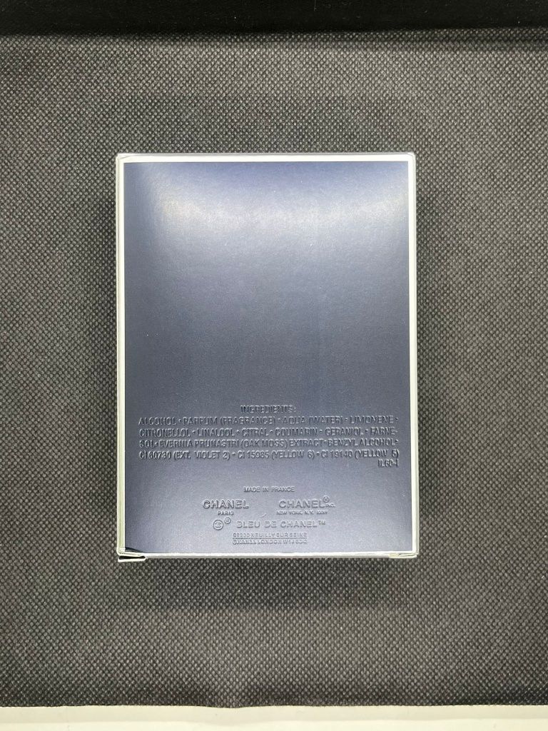 Perfume Bleu de chanel