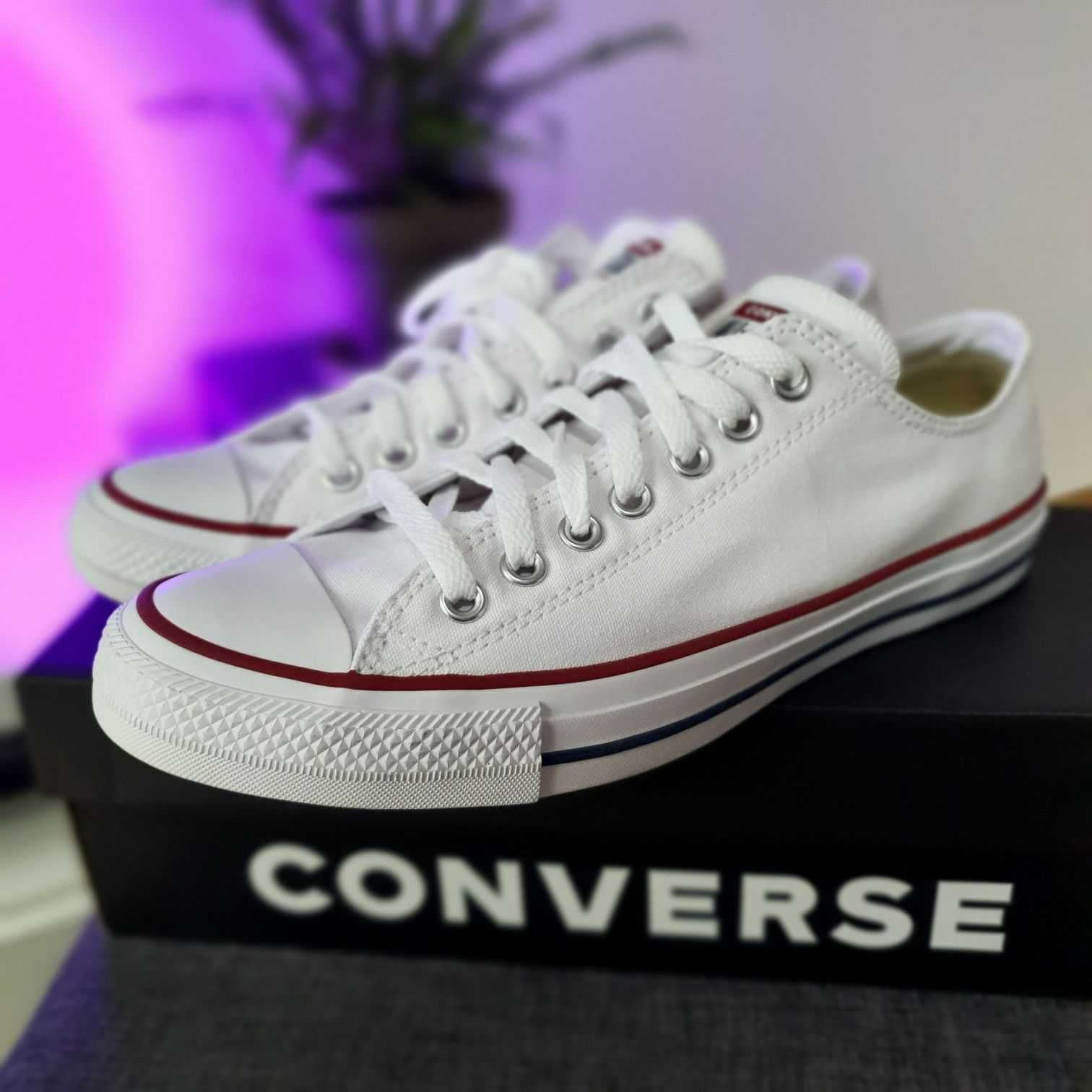 Buty Converse Chuck Taylor All Star OX - 37 - białe - oryginalne