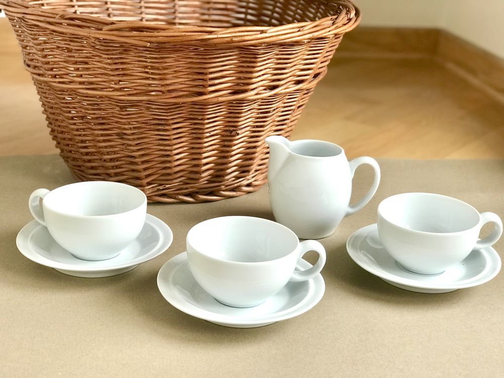 Angielska porcelana Denby - Serwis do kawy herbaty