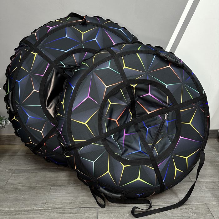 Тюбінг 100см для  гірки, ватрушка, плюшка, таблетка  сніг, тюбинг