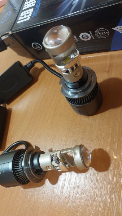 Mini Led lens,мини лед линзы,лампы H7 .Stella