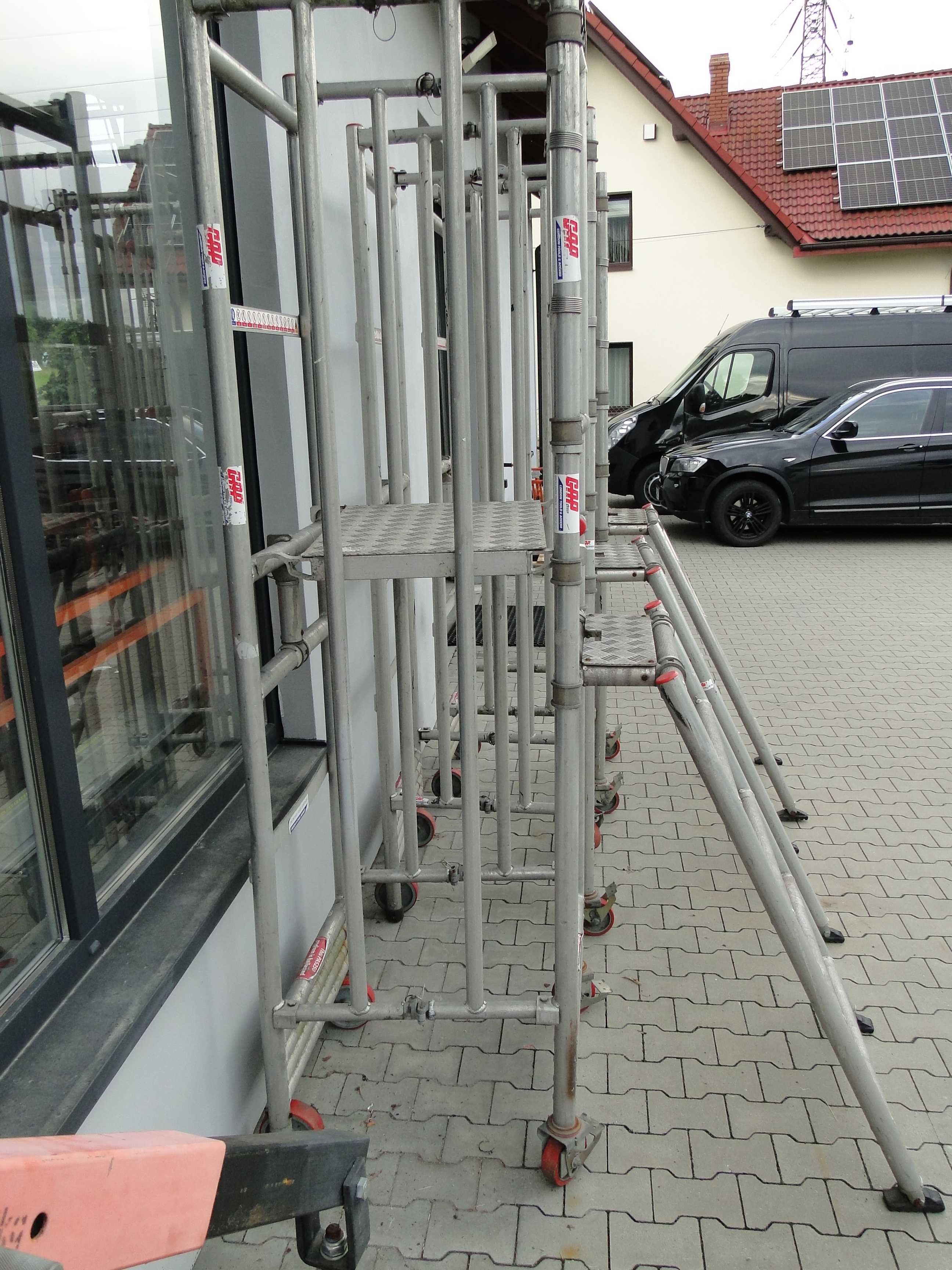 Rusztowanie aluminiowe jezdne PODEST ROBOCZY SKŁADANY ALTREX Germany