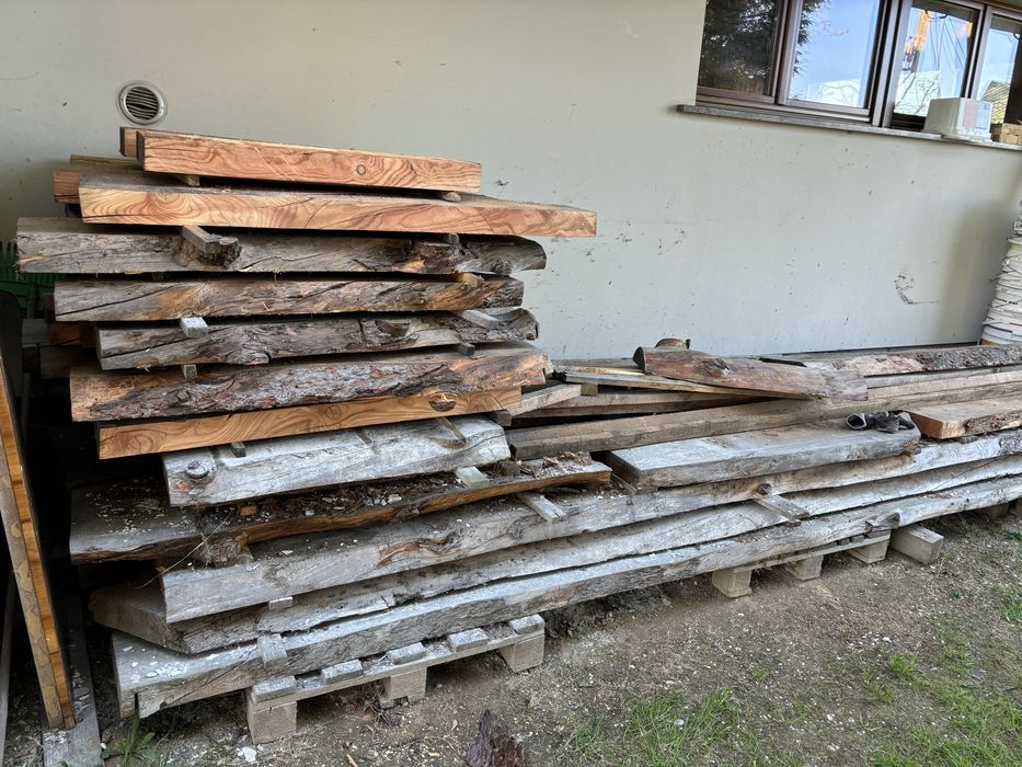 Foszty belki deski modrzewiowe na sprzedaz