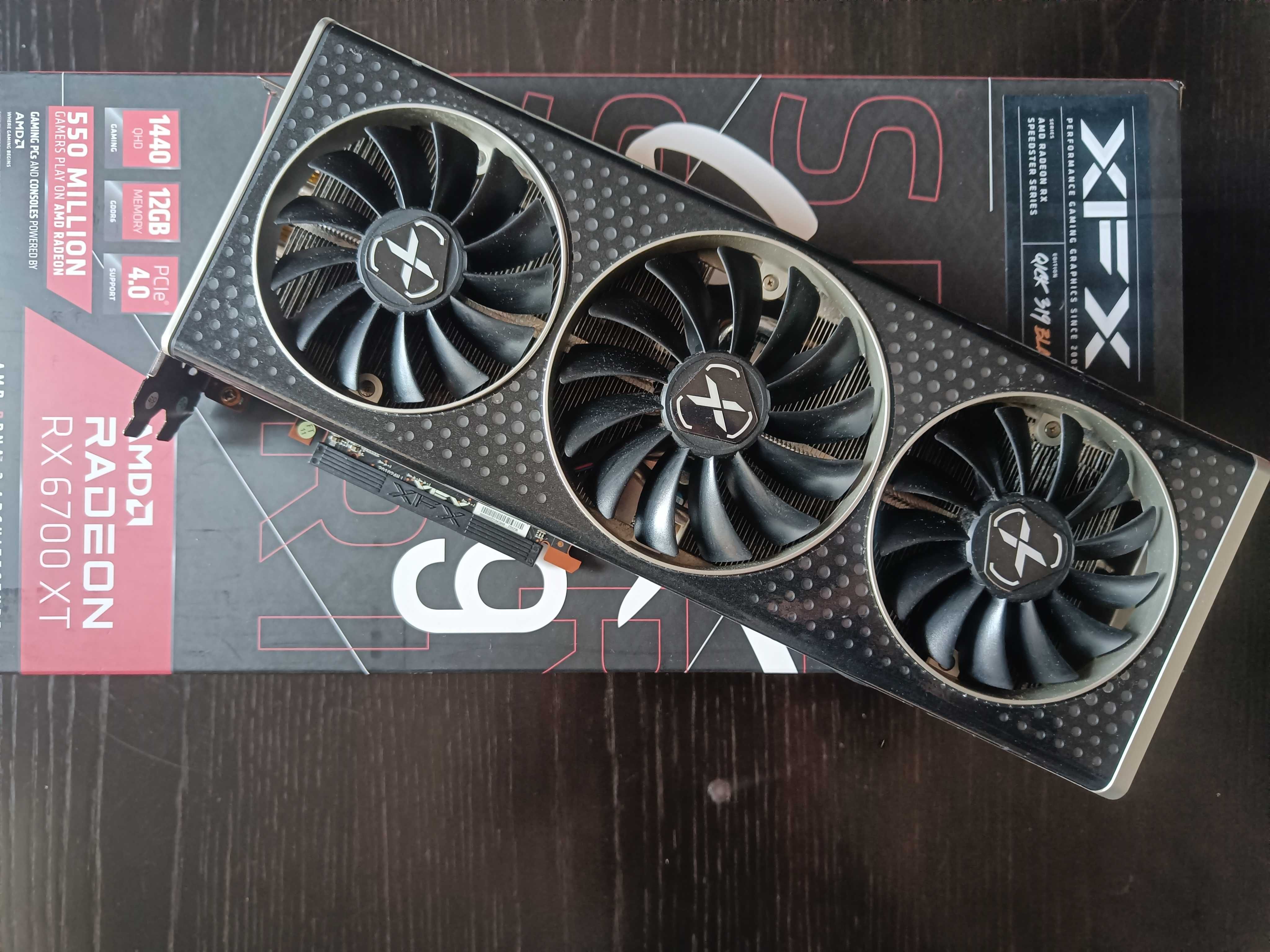 Placa Gráfica AMD XFX Radeon RX 6700XT 12Gb