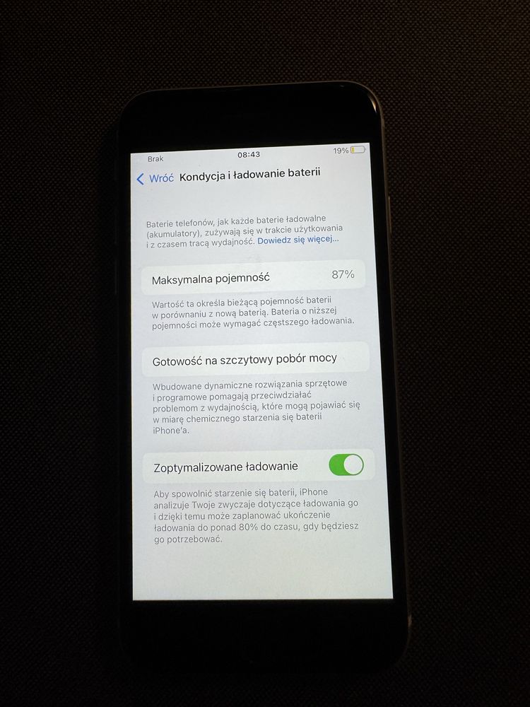 Iphone SE 2gen 2020 64gb biały