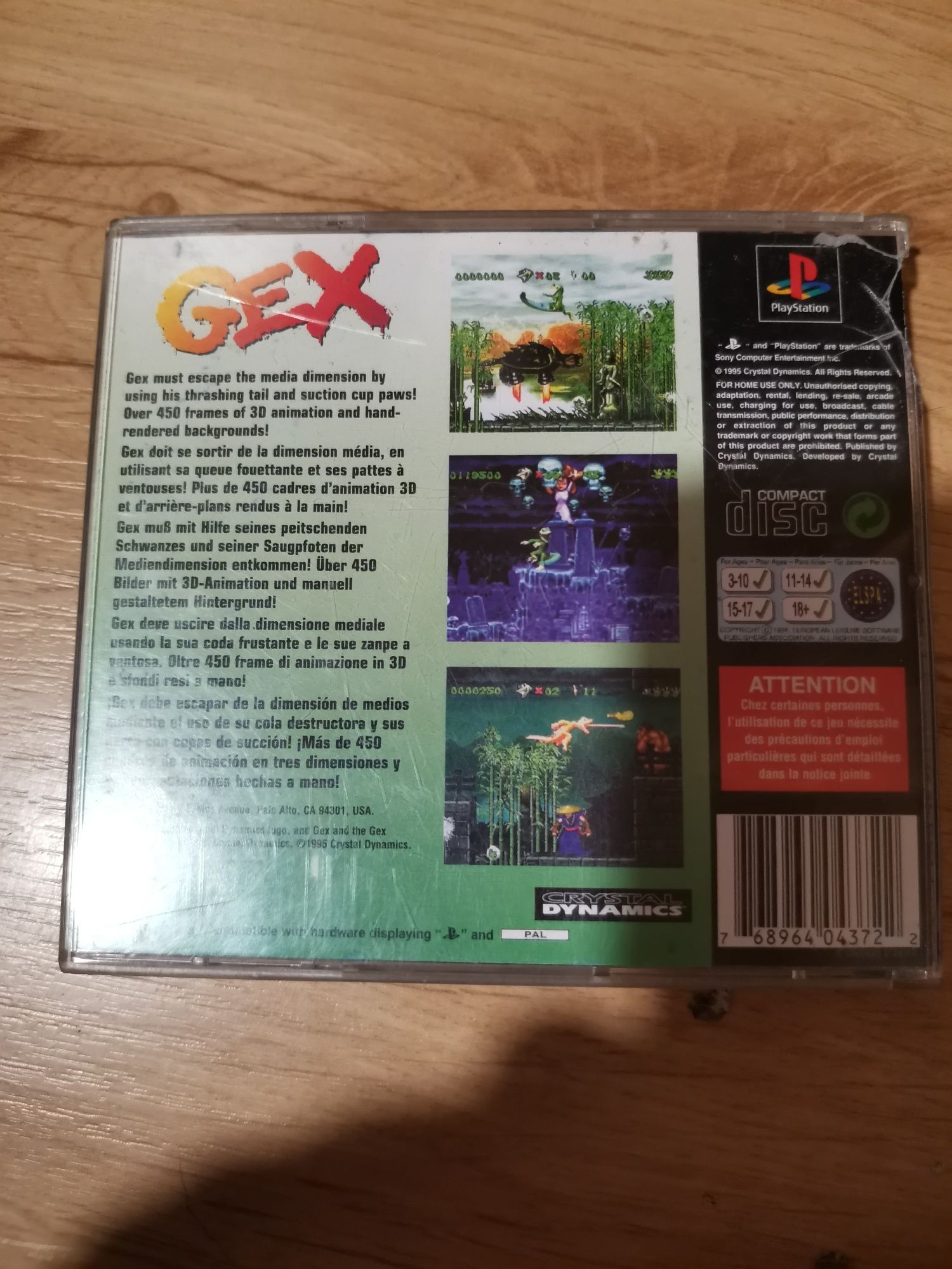 Gex psx PlayStation 1