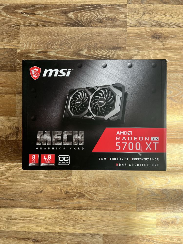 Відеокарта MSI AMD Radeon RX 5700 XT Mech OC