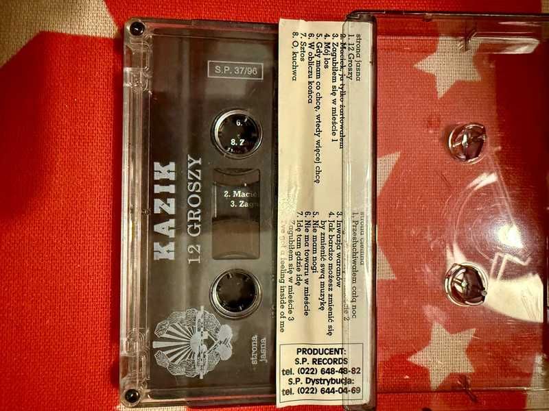 kazik 12 groszy. Kaseta magnetofonowa
