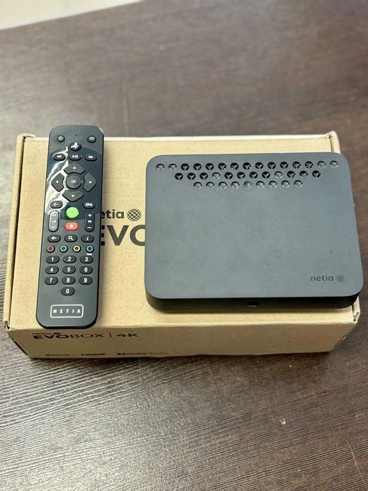Dekoder Netia EvoBox 4k BT OPIS!