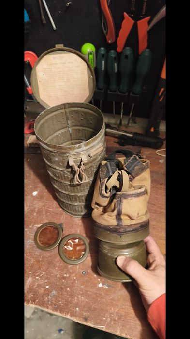 Maska przeciwgazowa Polska 1934r